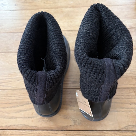 Women's Sorel Juneau Winter Leather Thinsulate-lined Ankle Boots - Size 8.5 - Picture 3 of 15